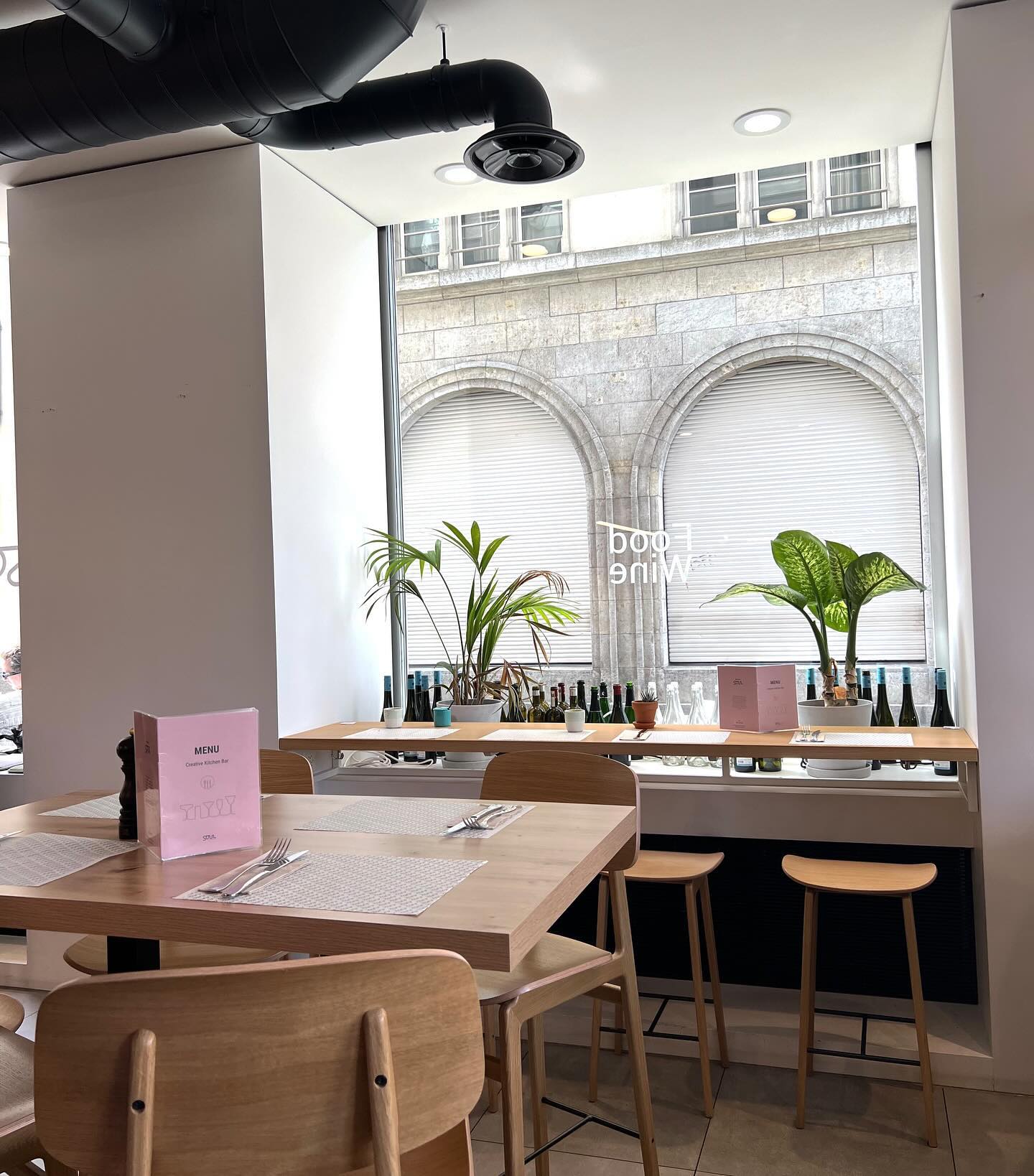 We found a local gem in Zurich: Soul Specialty Culture, a small restaurant right next to the river in the middle of the 