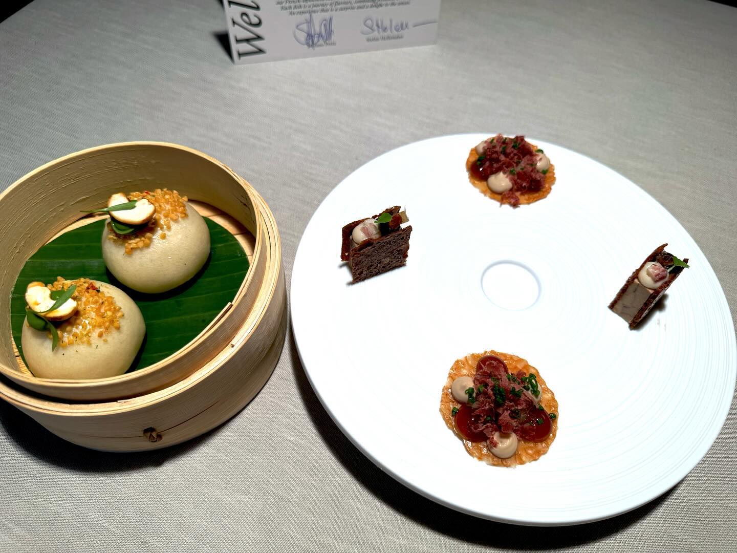 We had a wonderful dinner at Widder Restaurant in Zurich, Switzerland. The restaurant is located in the boutique Widder 